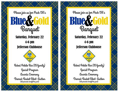 blue and gold banquet printables|blue and gold ceremony script.